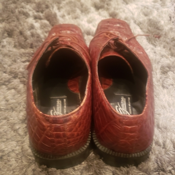 Giorgio Brutini Private Collection Alligator Print Dress Shoes Men\'s Size 12M main image 10